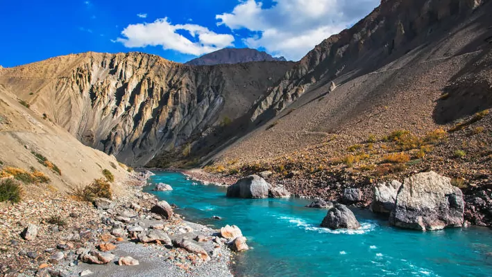 Sptiti river in Himachal Pradesh
