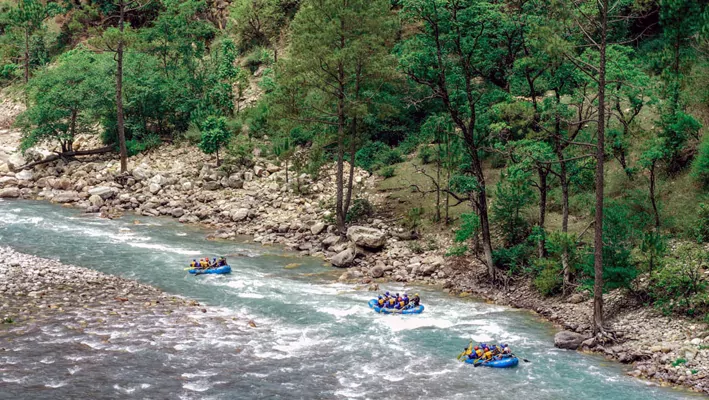 Tons river in Himachal Pradesh